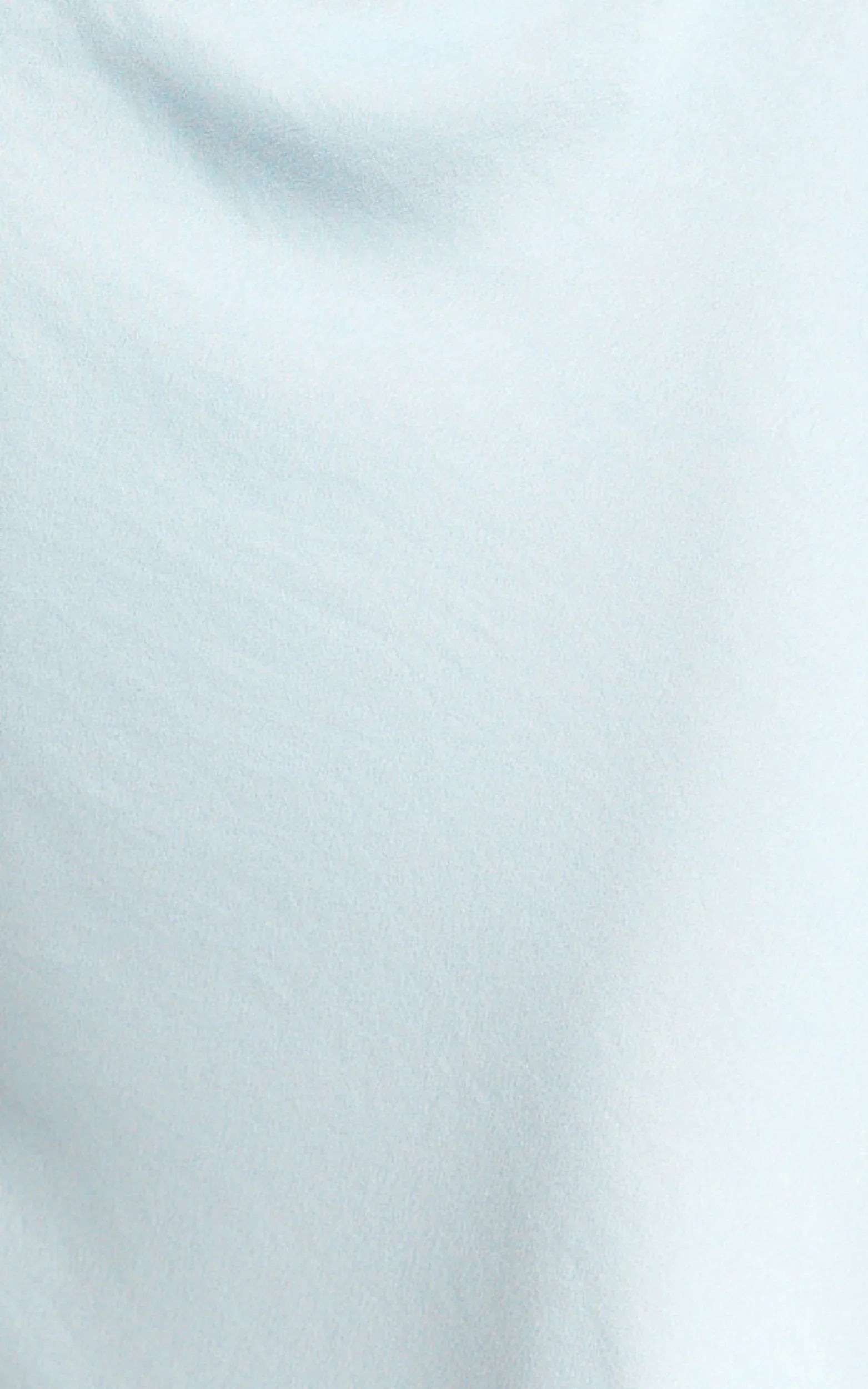 Lira Midi Dress - One Shoulder Satin Dress in Pale Blue
